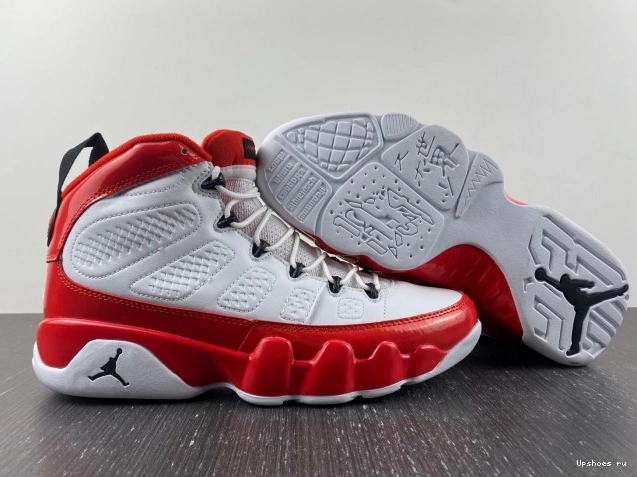 302370-160 White 9 Retro Gym Red Jordan 0419